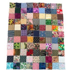 198 Precut 2" Cotton Quilting Fabric Squares Sewing